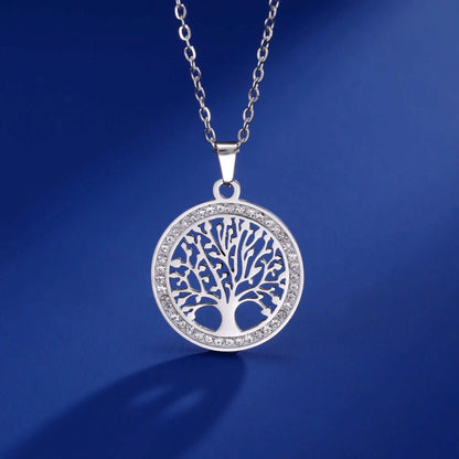 Tree of Life Necklace | Life Tree Pendant | Symbolic Tree Pendant | Family Tree Pendant